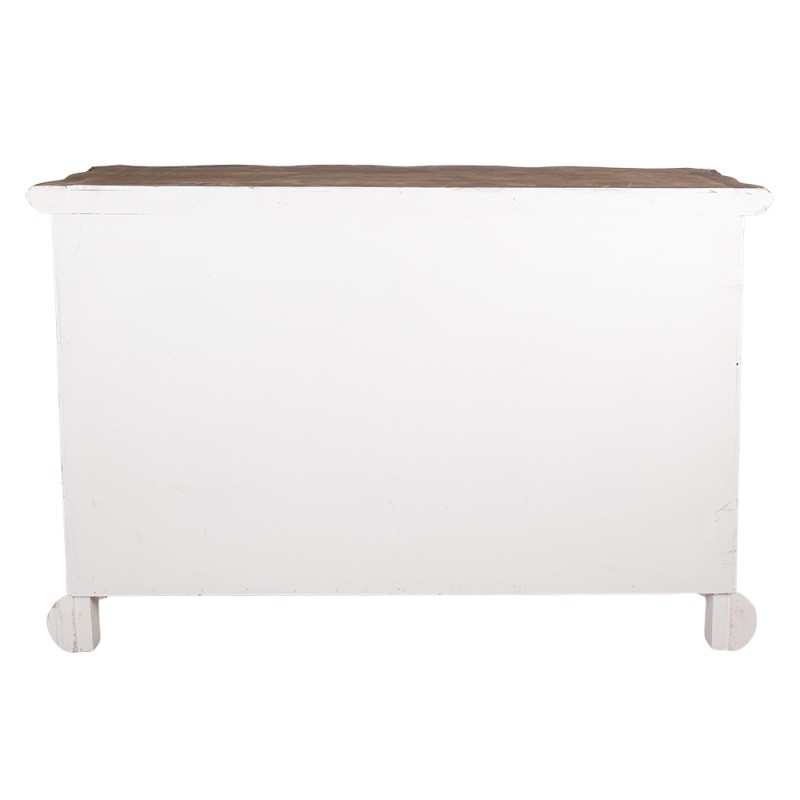 Clayre & Eef Dresser 135x41x89 cm Beige Grey Wood