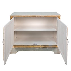 Clayre & Eef Buffet 120x38x91 cm Beige Gris Bois