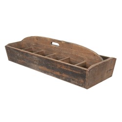 Clayre & Eef Holzkiste 88x32x23 cm Braun Holz