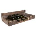 Clayre & Eef Weinregal 57x28x14 cm Braun Holz