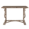 Clayre & Eef Table d'appoint 125x39x92 cm Marron Bois