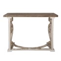 Clayre & Eef Table d'appoint 125x39x92 cm Marron Bois