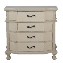 Clayre & Eef Chest of Drawers 89x38x88 cm Beige Wood