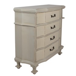 Clayre & Eef Commode 89x38x88 cm Beige Bois