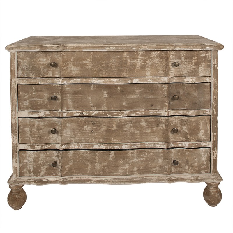 Clayre & Eef Dresser 100x45x85 cm Brown Wood