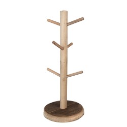 Clayre & Eef Mokkenrek  60 cm Bruin Hout