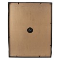 Clayre & Eef Wall Clock 60x80 cm Brown Wood Metal Rectangle