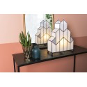 LumiLamp Table Lamp Tiffany 30x4x25 cm  White Glass