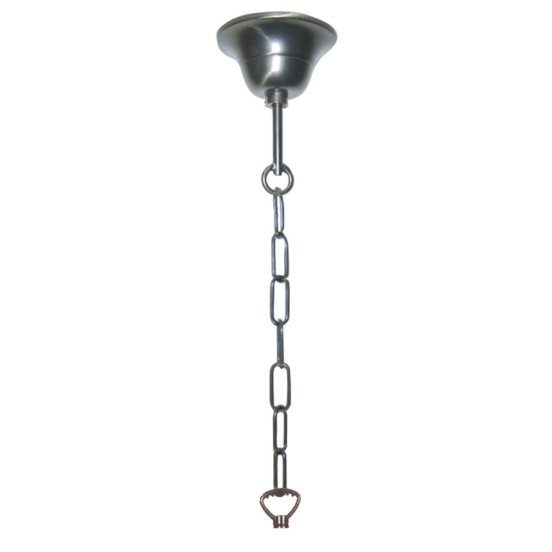 LumiLamp Suspension Tiffany 130 cm  Couleur or Fer