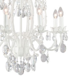 LumiLamp Chandelier Ø 70x70 cm  Transparent Iron Glass