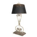 Clayre & Eef Lampe de table 48x48x105 cm  Marron Fer Bois