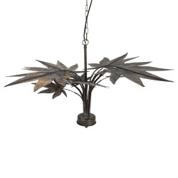 Clayre & Eef Hanglamp  86x86x49 cm Koperkleurig Metaal