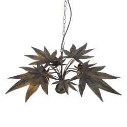 Clayre & Eef Pendant Lamp 86x86x49 cm Copper colored Metal