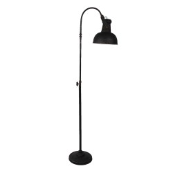 Clayre & Eef Vloerlamp  59x27x189 cm  Zwart Ijzer