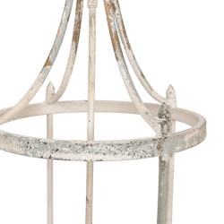 Clayre & Eef Lampes à suspension Ø 30x65 cm Beige Fer