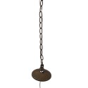 Clayre & Eef Hanglamp  Ø 30x65 cm Beige Ijzer