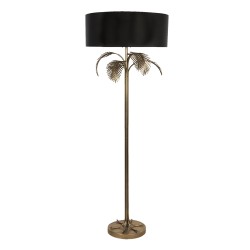 Clayre & Eef Lampada da terra Ø 60x165 cm  Color oro Nero Ferro Rettangolo