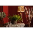 Clayre & Eef Table Lamp Ø 27x65 cm  Brown Wood