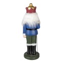 Clayre & Eef Figur Nussknacker 60 cm Blau Keramik