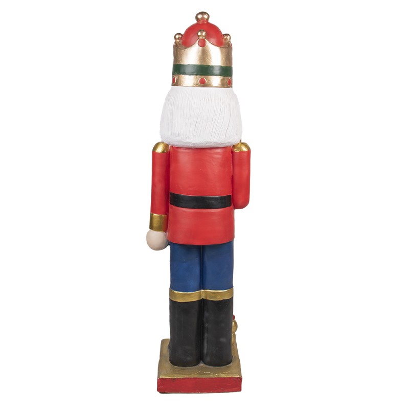 Clayre & Eef Figurine Nutcracker 120 cm Red Blue Polyresin