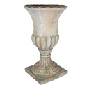 Clayre & Eef Planter 44x44x75 cm Green Beige Ceramic material