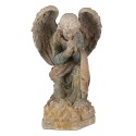 Clayre & Eef Figur Engel 65 cm Grün Keramikmaterial