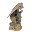 Clayre & Eef Figur Engel 65 cm Grün Keramikmaterial