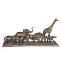 Clayre & Eef Figurine Animaux 71x16x34 cm Marron Polyrésine Animaux