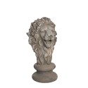 Clayre & Eef Figurine Lion 67 cm Grey Polyresin