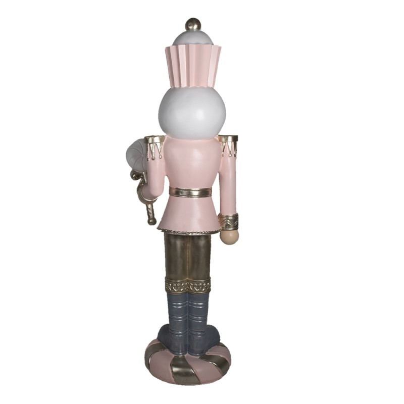 Clayre & Eef Figurine Casse-noisette 178 cm Rose Polyrésine