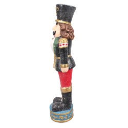 Clayre & Eef Figurine Nutcracker 65 cm Green Polyresin