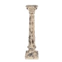 Clayre & Eef Candelabro 16x16x63 cm Beige Marrone  Poliresina