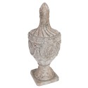 Clayre & Eef Statuetta Ø 26x63 cm Bianco Poliresina