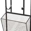 Clayre & Eef Wine Rack 32x12x82 cm Black Iron