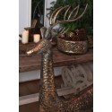 Clayre & Eef Decoration Deer 55x21x132 cm Brown Metal