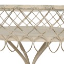 Clayre & Eef Table d'appoint Ø 55x65 cm Beige Fer Rond