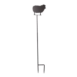 Clayre & Eef Pic de jardin Mouton 25x120 cm Marron Fer