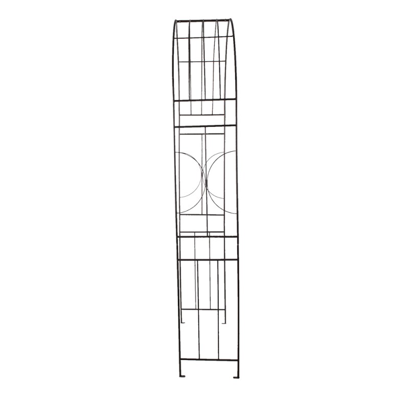 Clayre & Eef Rosenbogen 123x40x243 cm Braun Metall Rechteck