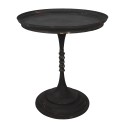 Clayre & Eef Table d'appoint Ø 60x68 cm Marron Fer Rond