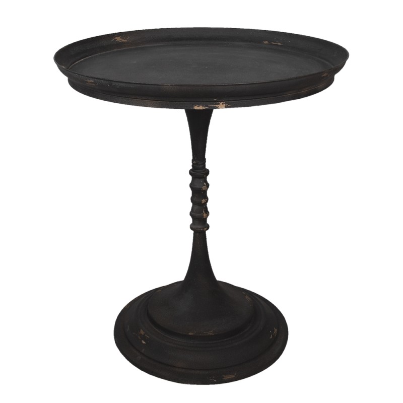 Clayre & Eef Table d'appoint Ø 60x68 cm Marron Fer Rond