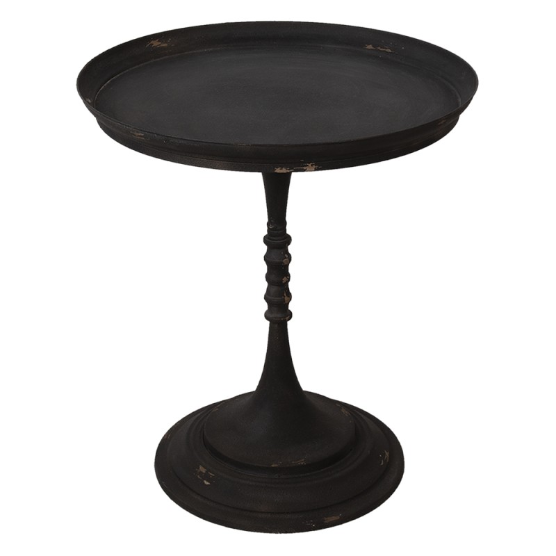 Clayre & Eef Table d'appoint Ø 60x68 cm Marron Fer Rond