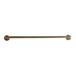 Clayre & Eef Towel Rack 62x8x5 cm Gold colored Iron