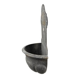 Clayre & Eef Plant Holder 46x23x72 cm Grey Metal Le jardin