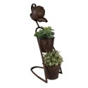 Clayre & Eef Plant Holder Teapot 32x20x62 cm Brown Iron