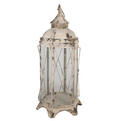 Clayre & Eef Lantern 65 cm Beige Iron