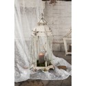 Clayre & Eef Lantern 65 cm Beige Iron