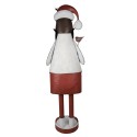 Clayre & Eef Statuetta Babbo Natale  206 cm Bianco Ferro