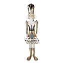 Clayre & Eef Figur Nussknacker 165 cm Goldfarbig Eisen