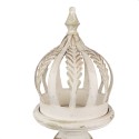 Clayre & Eef Decoration Crown Ø 22x53 cm Beige Metal