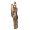 Clayre & Eef Christmas Decoration Angel 62x25x169 cm Gold colored Iron